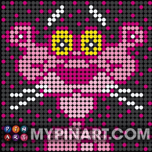 Pushpin Art Pink Panther