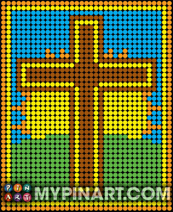 Pushpin Art Easter