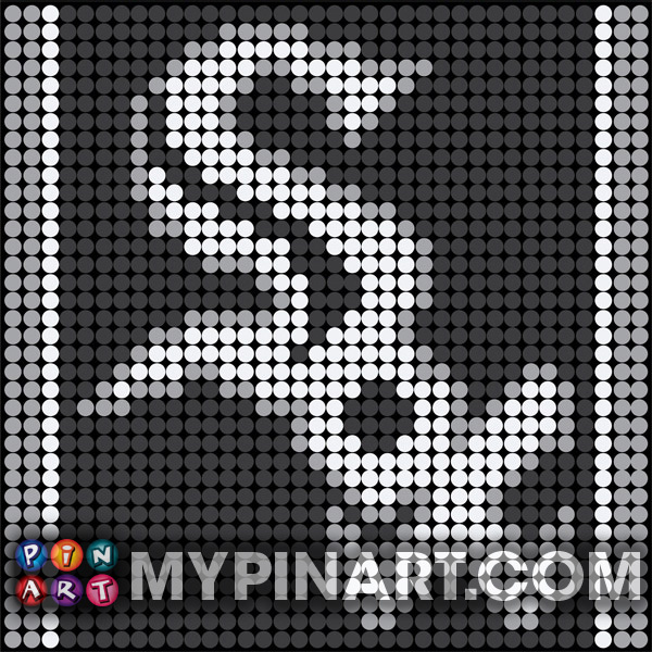 Pushpin Art Chicago White Soxs