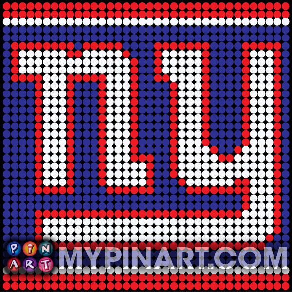 Pushpin Art New York Giants