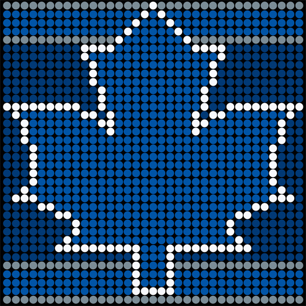 Pushpin Art Toronto Maple Leafs