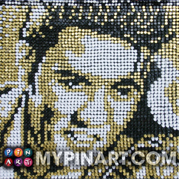 Pushpin Art Elvis Presley