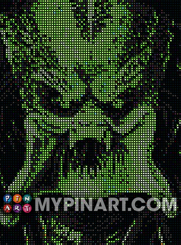 Pushpin Art Predator